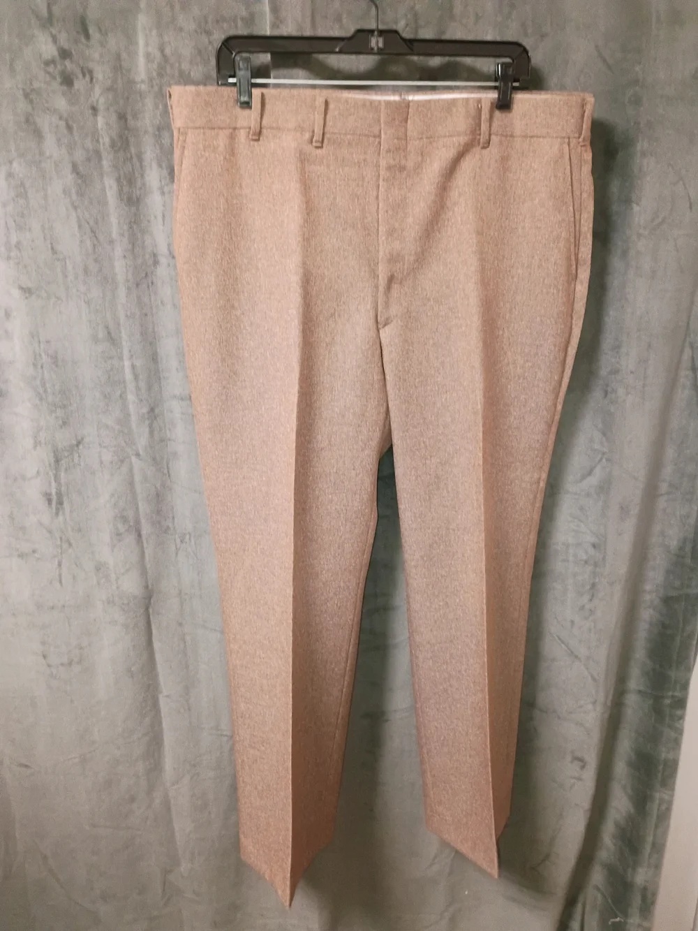 Vintage 70s Warren Sewell Tan Three-Piece Suit - Jacket Size 44R Pants 38x28